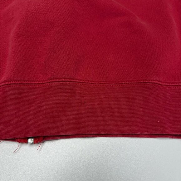 Vintage Thor Racing Hoodie Sweatshirt Mens XL Red Full Zip Y2K Grunge - Picture 15 of 16